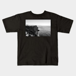 Whitby Coast and Abbey Kids T-Shirt